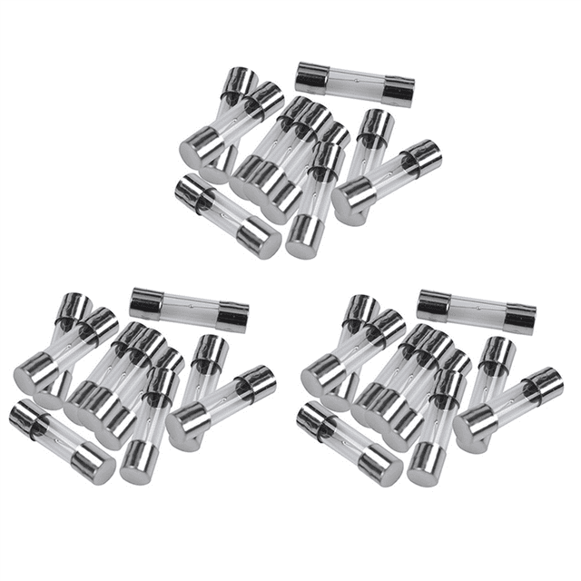 30 Piezas 250V 3A 3 Amp Tubos de Fusibles de Vidrio de Fusion Lenta 5mm X 20mm