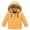 Orange, variant on KYAIGUO Kids Toddler Ski Parka Jacket for Boys Girls Windproof Rain Jacket Winter Warm Hooded Coats Solid Color Thickened Ski Outerwear 3-12 Years Old