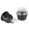 thumbnail image 5 of 5pcs/Set Car 12V Round Rocker Boat Toggle SPST ON/OFF Switch + Waterproof Cover, 5 of 9