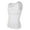 1-2,White, variant on KIWI RATA Compression Shirt for Men Slimming Undershirt for Mens Shapewear Body Shaper Sleeveless Tummy Control Tank Top