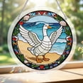thumbnail image 6 of DIY 83 Piece Suncatcher Puzzle, Stained Glass Acrylic Window Hanging for Home Decor, Rainbow Gift for Mom Women(C), 6 of 6
