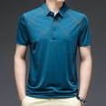 thumbnail image 3 of Akiihool Polos for Men Tall Men's Golf Polo Shirt for Summer Tops (Green,XL), 3 of 4