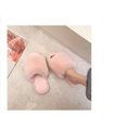 thumbnail image 5 of Pantuflas de spa planas cómodas con espuma viscoelástica de piel sintética de felpa para mujer Comf, 5 of 5