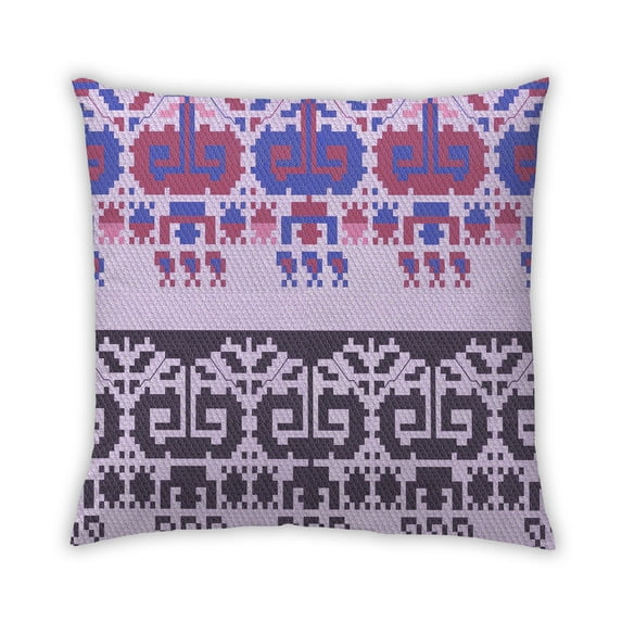 Ahgly Company Outdoor Square Contemporary Throw Pillow, 18 inch by 18 inch