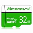 thumbnail image 1 of Carte Mémoire MICRODATA 32 Go U1 Vert et Blanc TF(Micro SD) Non Précisée, 1 of 5