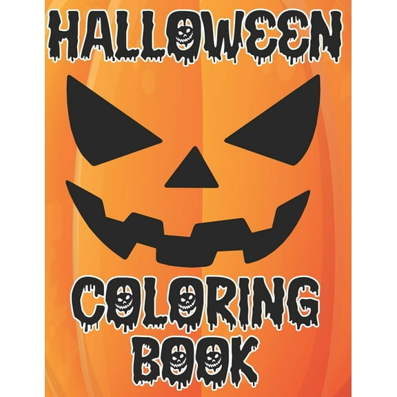 Halloween Coloring Book For Kids: Age 4 and up - BIG Collection of Fun, Original & Unique Halloween Colouring Pages For Children! (Paperback)