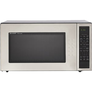 Sharp R530est 2 0 Cu Ft 1200w Full Size Microwave Oven Sharp R530est 2 0 Cu Ft 1200w Full Size Microwave Oven Stainless Steel