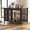 Black, variant on TIME RAY 39 Inch Dog Crate Furniture for Large Dog,Wood Dog Kennel Furniture Indoor with Removable Divider,Dog Cage Furniture as TV Stand,Brown