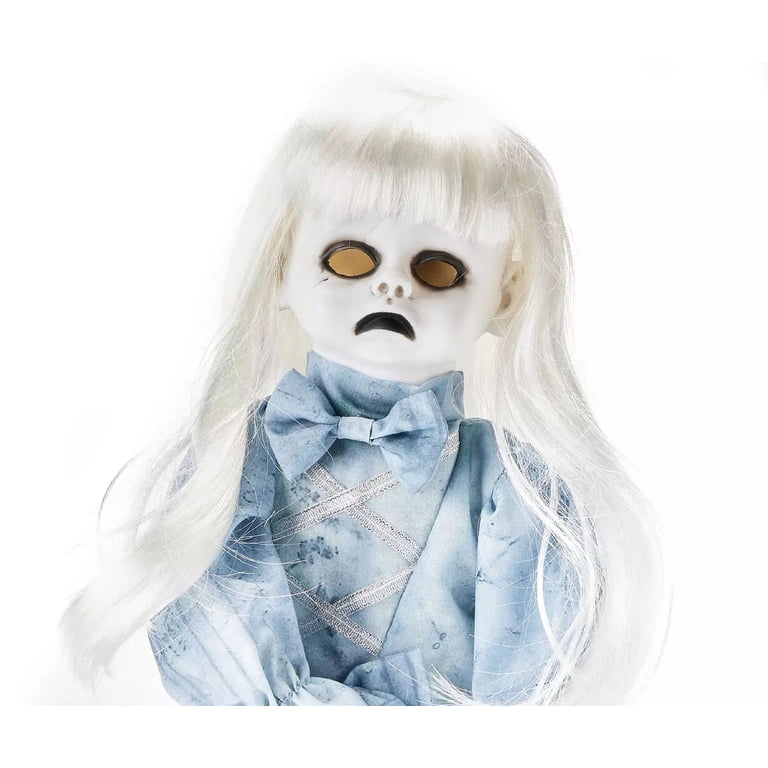 Scary Doll Halloween Decoration Animated Victorian - Walmart.com