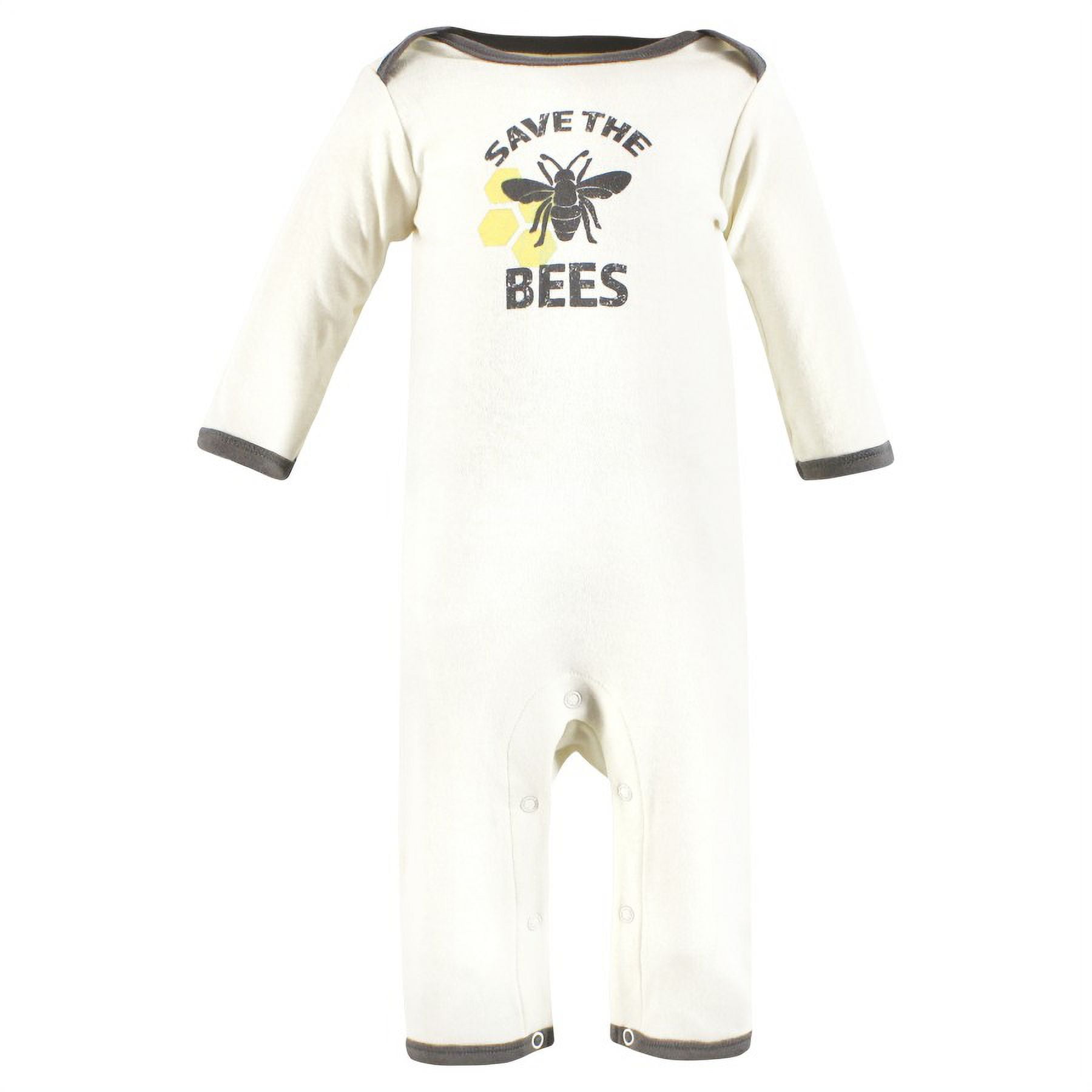 Touched by Nature Organic Cotton Coveralls, Save The Bees, 18-24 Months
