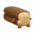 thumbnail image 1 of Almohada de pan tostado Billuyoard con expresión Facial sofá cama de dibujos animados cojín para silla Decoración del hogar Tipo 2 METRO, 1 of 6