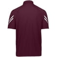 thumbnail image 2 of Holloway Sportswear L Flux Polo Maroon 222513, 2 of 4