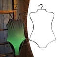 thumbnail image 4 of Bearachild Elegante colgador de exhibición para traje de baño con forma de cuerpo de alambre para niños, práctico soporte para vestido para Almacenamiento y organización del hogar, 4 of 6