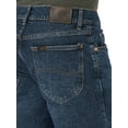 thumbnail image 5 of Lee Men's Legendary Regular Fit Tapered Leg Jean Aegean Sea Denim Comfort New, 5 of 5