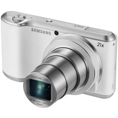 UPC 887276956640 product image for Samsung White Galaxy 2 GC200 WiFi Android Digital Camera with 16.3 Megapixels an | upcitemdb.com
