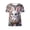 Gray, variant on Womens Plus Size Easter Tops 2026 Sunner T-Shirt Cute Bunny Graphic Casual Crew Neck Short Sleeve Loose Tunic Tops