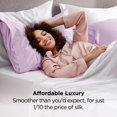 thumbnail image 2 of Pillow Case Queen Size 2 Pack, Similar to Silk Pillow Cases, Silky Pillowcase Covers for Hair and Skin, 2 of 6