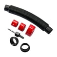 thumbnail image 1 of koolsoo Raccord de Baril de Pluie Tuyau Kit d'Inversion de Descente Adaptateur Pièces Accessoires Ranger Plus d'Eau de Pluie pour Jardin Usage Domestique Style Extérieur B, 1 of 9