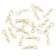 thumbnail image 1 of Clip de carcasa de carrocería Yotijar 20 Piezas Dorado Clips de la carcasa del cuerpo del coche RC, 1 of 10