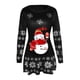 thumbnail image 4 of Vestidos de Navidad Para Mujer Moda Otoño E Invierno Manga Larga Navidad Impreso Cuello Redondo Vestidos Largos Odeerbi ODB198508, 4 of 5