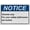 Warning Sign 2, variant on Weatherproof ANSI Restroom Etiquette Sign (Keep this place clean and orderly) 8 in" x 12 in" UV Resistant Indoor Outdoor Workplace Insdustrial Caution Danger Warning Sign