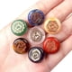 thumbnail image 1 of Piedras de Cristal de Cuarzo Transparente Talladas Redondas Naturales - Juego de 7 Piezas para Sanación de Yoga, Equilibrio de Chakras, Meditación y Dones Espirituales, 18 Mm de Diámetro, 1 of 7