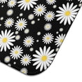 thumbnail image 5 of Floral Dish Rack Mat for Kitchen Countertop Daisy Print Microfiber Pad Absorbent Foldable Spring Summer Drainer Mat 16x18 Inch, 5 of 7