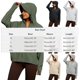 thumbnail image 3 of Blusas de Manga Larga de las Mujeres de Color Sólido con Capucha Cremallera Cardigan Hielo Seda Fina Chaqueta Protectora Solar para Uso Al Aire Libre Casual, 3 of 9