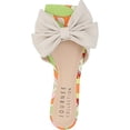 thumbnail image 3 of Journee Collection Womens kealla Faux leather Bow Slide Sandals, 3 of 3