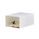 thumbnail image 3 of Wosthever Organizador de zapatos Caja de zapatos de almacenamiento apilable Contenedor de zapatos para hombres y mujeres Estante de armario transparente Almacenamiento y organización del hogar blanco Wosthever HA0968-01B, 3 of 6