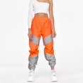 thumbnail image 2 of Pantalones reflectantes de mujer Pantalones cargo sueltos Patchwork Streetwear-naranja-l Teléfono móvil Teléfono móvil Accesorios para teléfonos móviles, 2 of 4