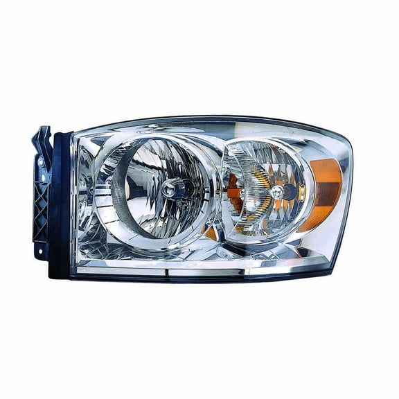 KAI New CAPA Certified Standard Replacement Driver Side Headlight Assembly, Fits 2007-2008 Dodge Ram 1500