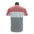 thumbnail image 2 of Playera George Talla G de Bloques Gris con Rosa y Blanco, 2 of 4