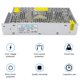 thumbnail image 2 of Fuente de alimentación conmutada universal regulada de CC, convertidor de CA 110/220 V a controlador LED de CC 12 V, transformador, adaptador para tiras de LED, impresora 3D, radio y proyectos in, 2 of 5