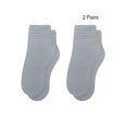 thumbnail image 2 of Calcetines de Nailon Transparentes uxcell con Puños Elásticos 2 Pares Gris M, 2 of 7