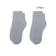 thumbnail image 2 of Calcetines de Nailon Transparentes uxcell con Puños Elásticos 2 Pares Gris M, 2 of 7