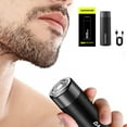 thumbnail image 1 of Miniafeitadora - Miniafeitadora portátil - Miniafeitadora portátil - Afeitadora para hombre - Afeitadora recargable por USB - Ideal para familias - Afeitadora eléctrica de viaje, 1 of 8
