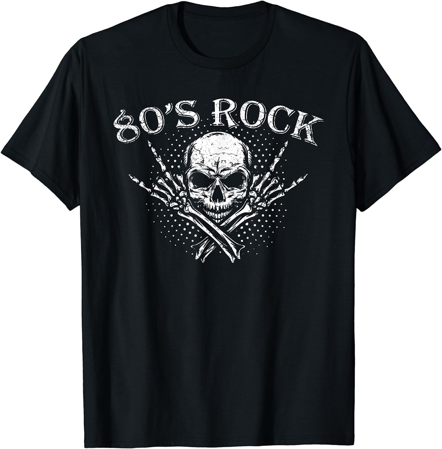 80s Rock and Roll Vintage Music Guitar Band TShirt