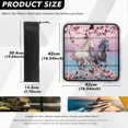 thumbnail image 5 of XYZCANDO Horse Camper Window Cover RV Window Shade Floral RV Skylight Cover RV Vent Covers for Roof Foldable RV Skylight Window Shade UV Rays Protection Camper Trailer Fan Vent Cover Pink, 5 of 7