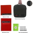 thumbnail image 5 of Shadeidea Jeep Wrangler Sun Shade TJ 1997-2006 Sunshade Top Front-Cherry Red Mesh Screen Cover UV Blocker with Grab Bag Storage Pouch-10 Years Warranty, 5 of 7