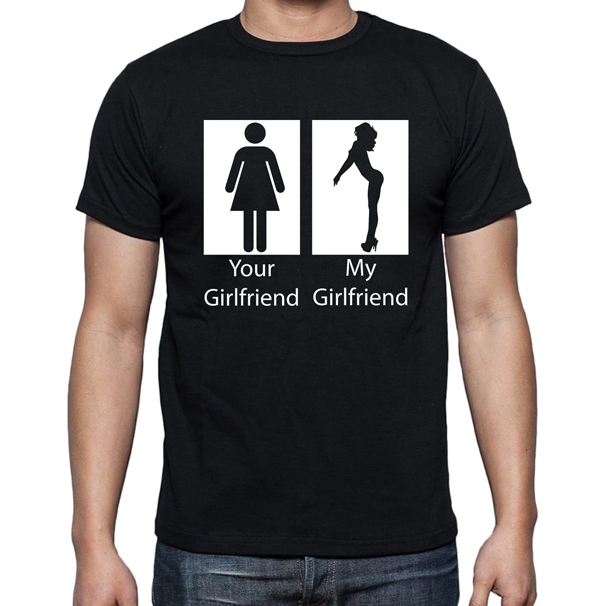 Mojeska Your Girlfriend, My Girlfriend T-shirt Funny Shirts | Walmart Canada Mojeska Your Girlfriend, My Girlfriend T-shirt Funny Shirts | Walmart Canada