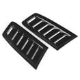 thumbnail image 1 of Bonnet Air Outlet, Reliability Long Service Life Hood Vent Trim Simple To Install  For Automobile Modification For Replacement For  RS MK2 Style Universal Glossy Black,Carbon Fiber, 1 of 8