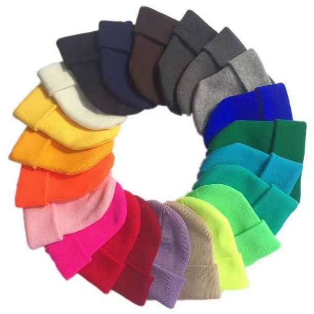 Baby Hat Solid Candy Color Boy Girl Elastic Winter Kids Knitted Hats Children Warm Beanies Child Caps For Babies 1-10 years old151-10 years old He Qiyong unisex