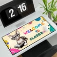 thumbnail image 3 of Welcome to Devon Rex Classroom Teacher Dog Mom Desk Mat Full Keyboard Mouse Pad Cat Lover Kitten Owner Gifts Large Mousepad - 02015, 3 of 5