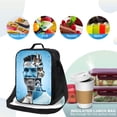 thumbnail image 4 of Insulated Lunch Pail for On-the-go, Retain Temp Food Transporter with Crossbody Strap, Reusable Cooler for Field and Excursions, 4 of 6