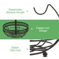 thumbnail image 7 of Auledio 2 Tier Fruit Basket Bowl with Banana Hanger, Organization and Storage for Kitchen Storage (Bronze), 7 of 7