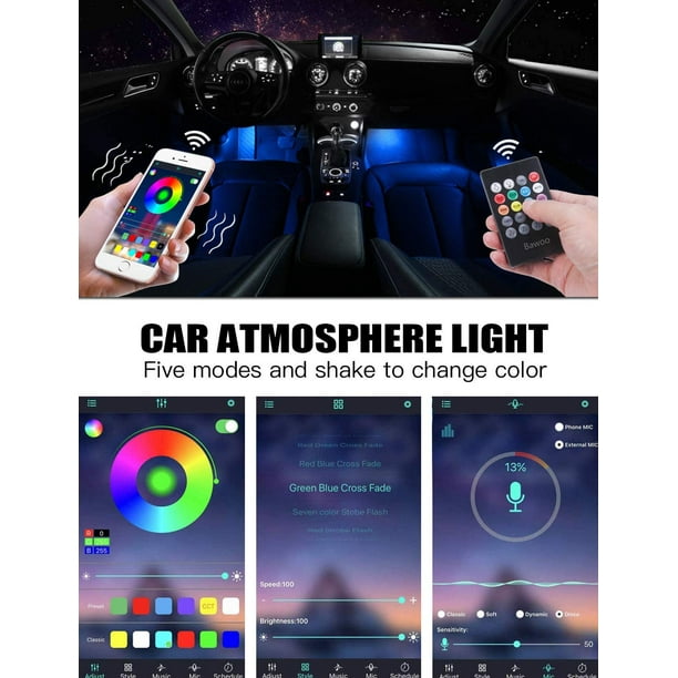 Bawoo car strip lights online