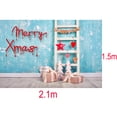 thumbnail image 4 of 5x6.9ft Fabric Christmas Ornaments Photography Background Christmas Tree Wood Wall Photography Backdrop Photobooth Party Banner Decorations Photo Studio Props, 4 of 4