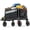 Gray, variant on Timber Ridge 49" Extra Long Collapsible Folding Wagon with Tailgate&Brakes , 300lbs Heavy Duty Foldable Wagon with Adjustable Handle, Gray