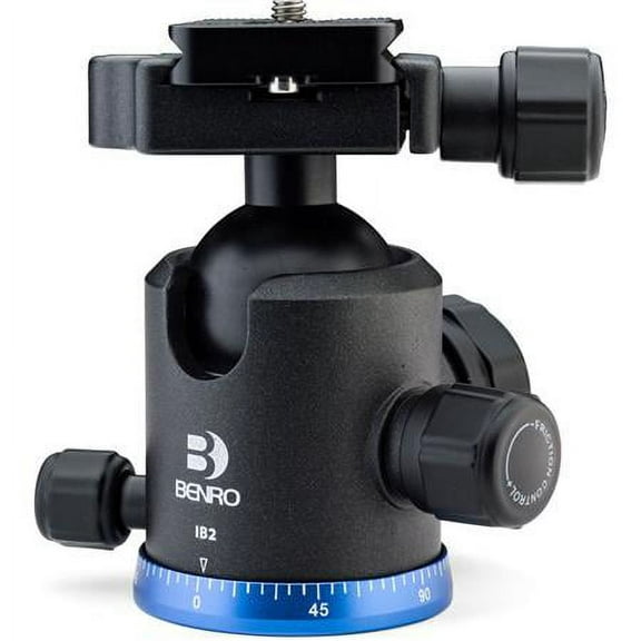Benro IB2 Triple Action Ball Head w/ PU60 Quick Release Plate (Black)